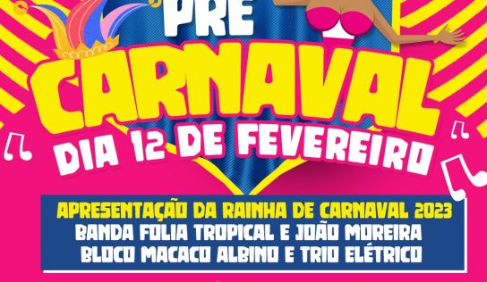Pré-Carnaval movimenta Monte Alto no dia 12