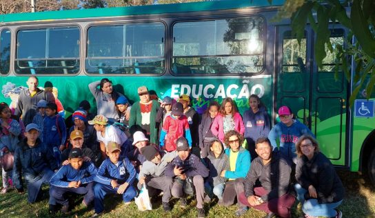 Educação Ambiental: alunos da rede municipal visitam Sítio dos Eucaliptos