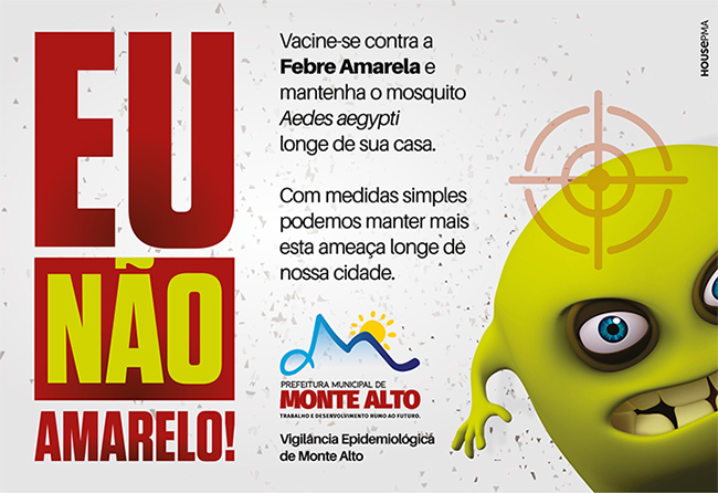 Prefeitura oferece vacina gratuita contra a febre amarela