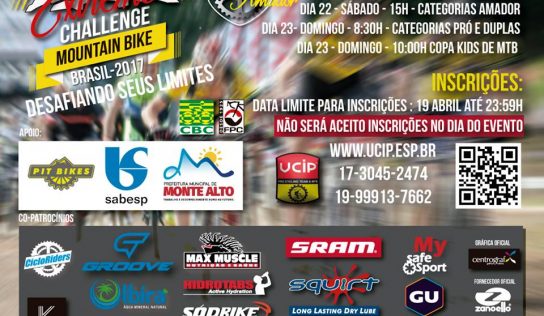 Monte Alto se prepara para receber o Extreme Challenge Mountain Bike Brasil