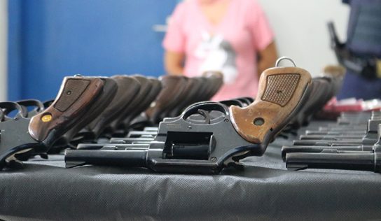 Guarda Civil Municipal recebe 35 revólveres para armamento