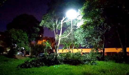 Prefeitura realiza operação para melhorar iluminação de espaços públicos
