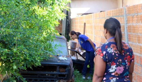 Jardim Vera Cruz recebe equipe da saúde em mutirão contra a dengue