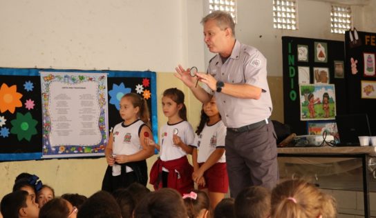 Crianças das escolas de Monte Alto recebem palestras sobre educação no trânsito
