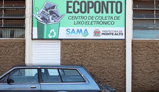 Ecoponto destinará corretamente o lixo eletrônico em Monte Alto