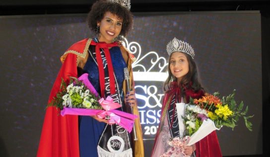 Tawane Mayra Rodrigues e Izabella Vitória da Silva são as novas Miss e Mini Miss Monte Alto