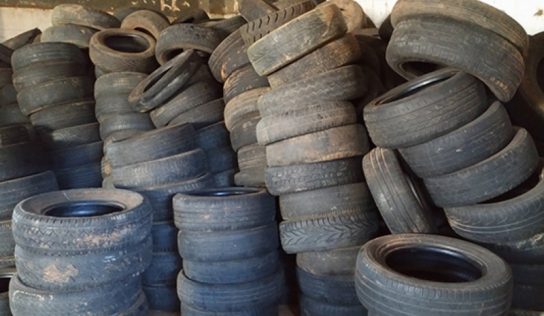 Desde 2015, pneus usados na cidade tem destino correto e longe do meio ambiente