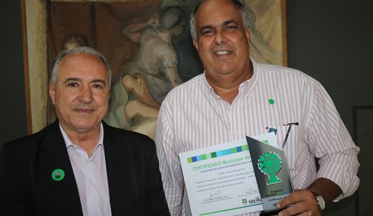 Pelo terceiro ano consecutivo, Monte Alto é premiado no Município VerdeAzul