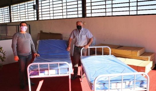 Saúde recebe novas camas para pacientes em tratamento domiciliar