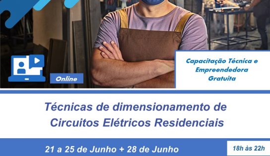 Inscrições abertas para curso online sobre circuitos elétricos residenciais