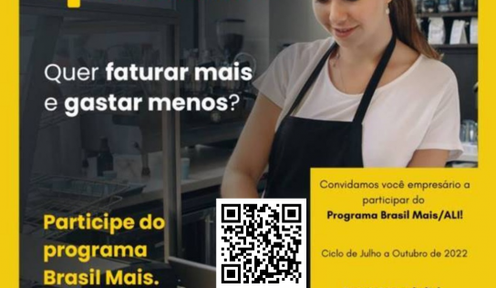 Projeto ALI Brasil Mais abre inscrições