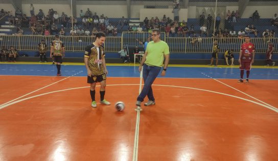 Três jogos marcam início do Municipal de Futsal 2023