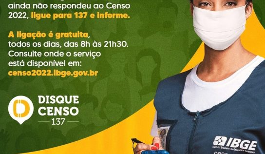 IBGE disponibiliza o ‘Disque Censo’