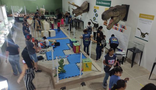 Museu de Paleontologia recebeu oficina “Autismo e Ciência”