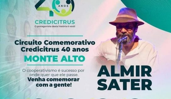 Monte Alto recebe Circuito Comemorativo Credicitrus 40 anos no dia 24