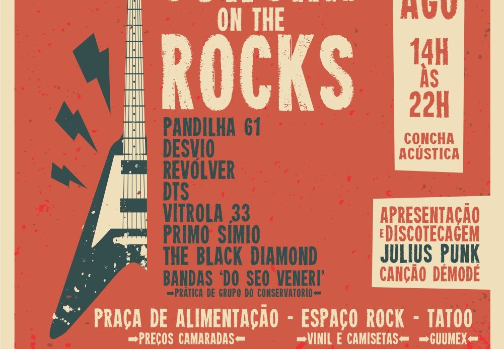 ‘Concha on the Rocks’ movimenta Monte Alto em 20 de agosto