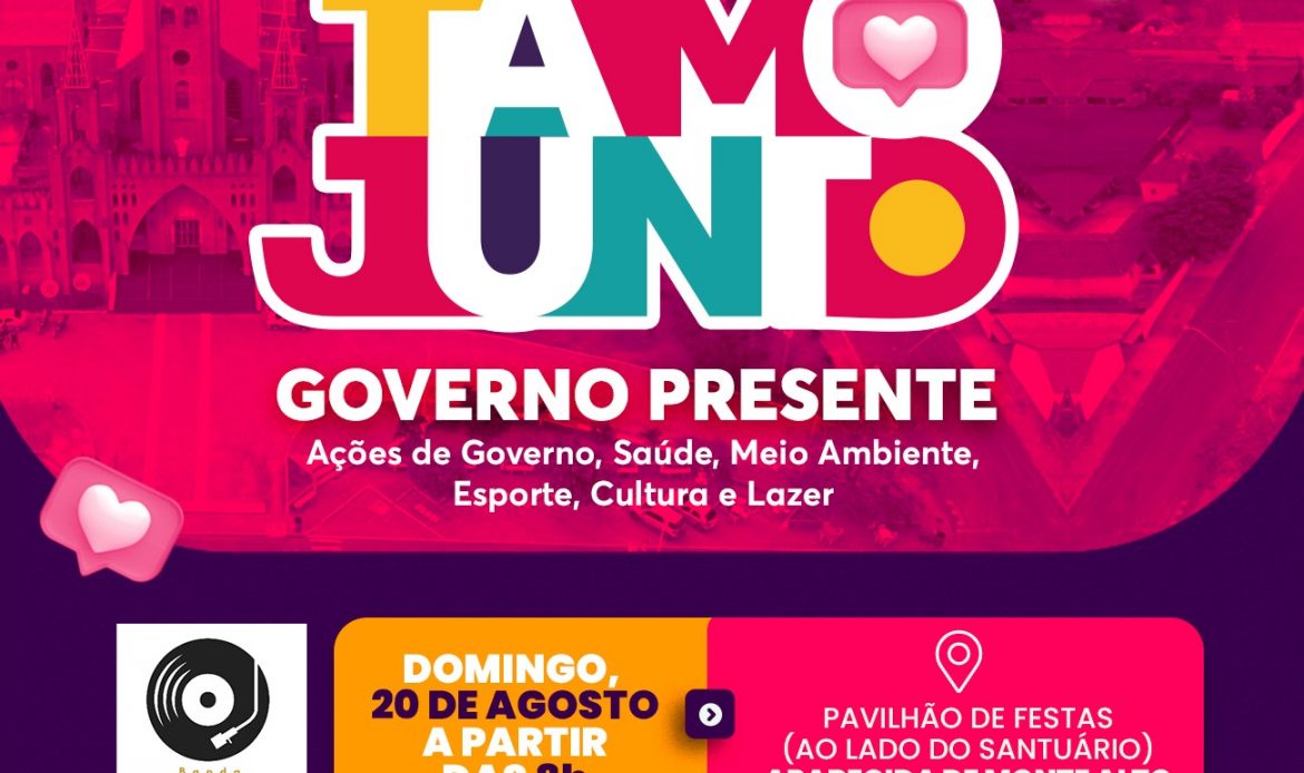 Distrito de Aparecida recebe o projeto #TamoJunto no dia 20