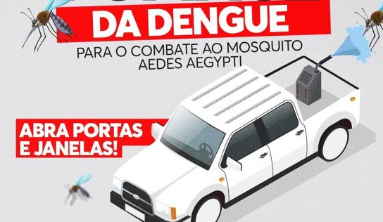 “Fumacê” contra a dengue começa dia 19